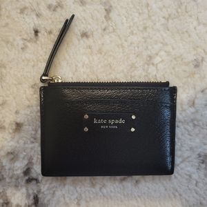 Kate Spade Black Card Holder Coin Purse